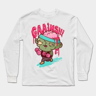 Fitness Zombie Long Sleeve T-Shirt